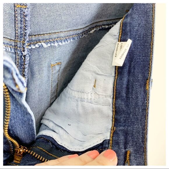 Mastik Leisure Wear Boot Cut Jeans w/Faux Leather Accent Stitching Sz 29 - Picture 11 of 12